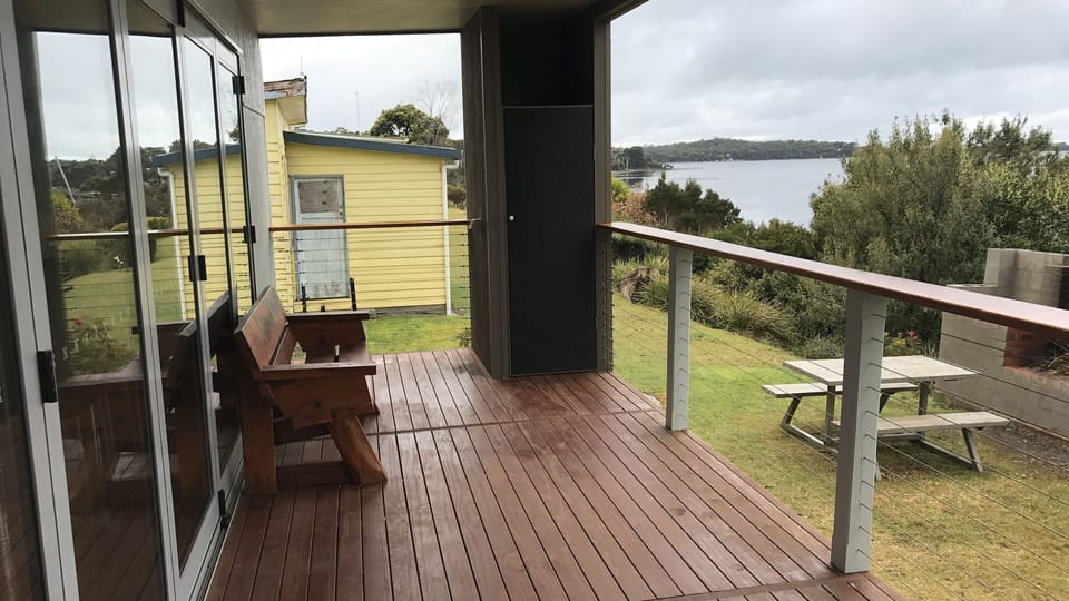 Outside deck now has a gas bbq
