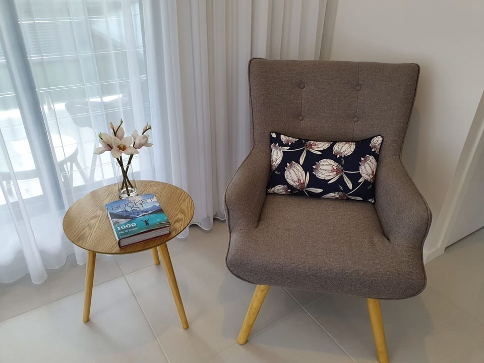 Master bedroom reading nook