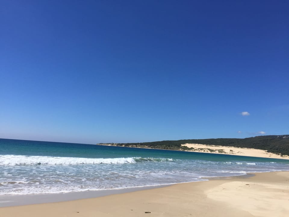 Close to the beach
