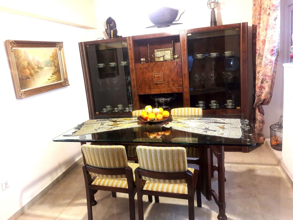 Dining area connects to the living room