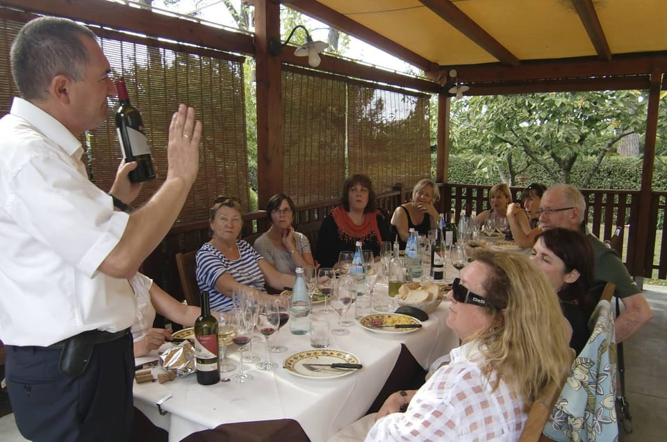 Lucca at the winery restaurant 