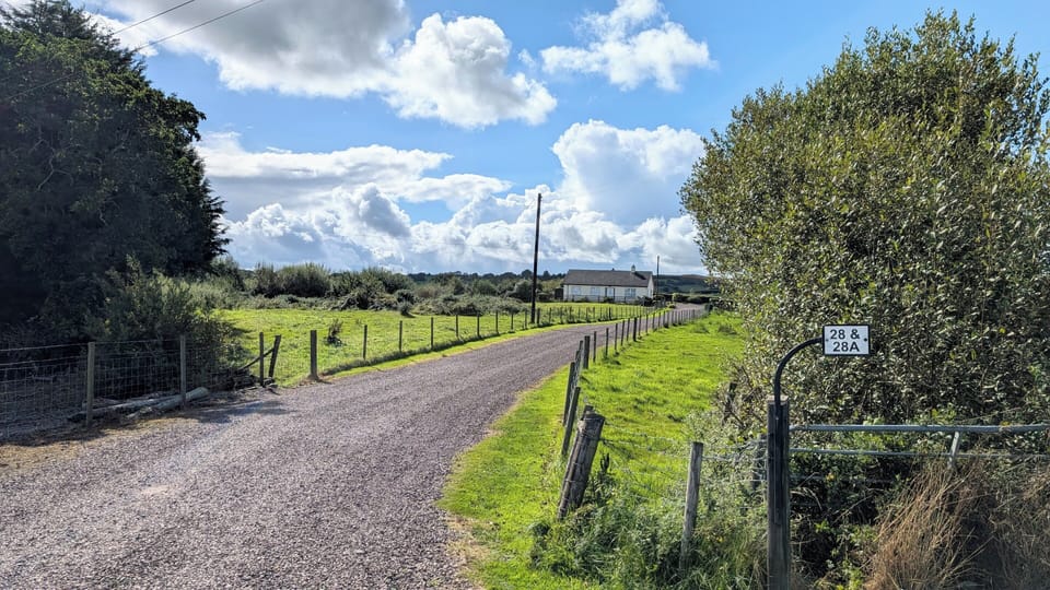 Entrance to the property