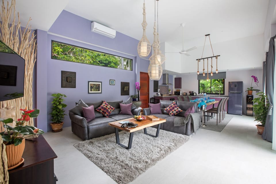 Baan Suaan Bua Living area