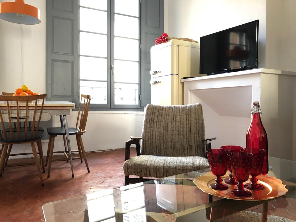 Light and warmth from living area