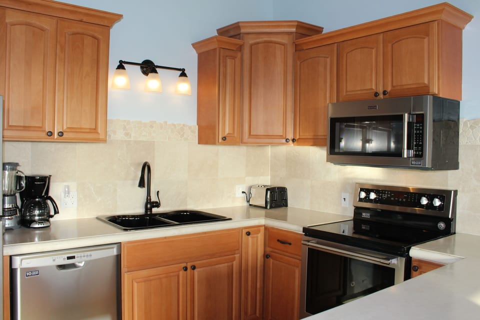 Fully equipped kitchen
