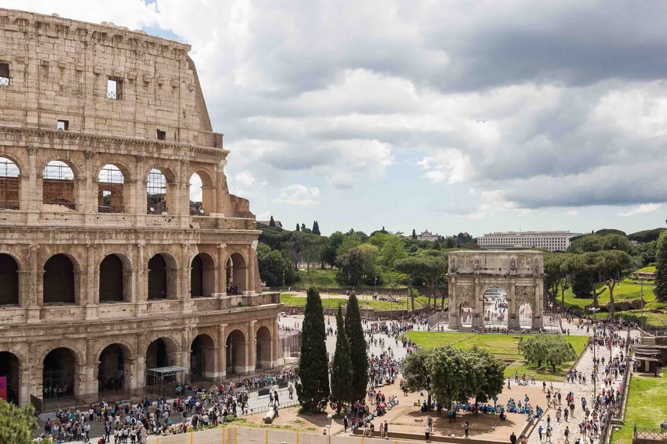Amazing view on the Colosseum