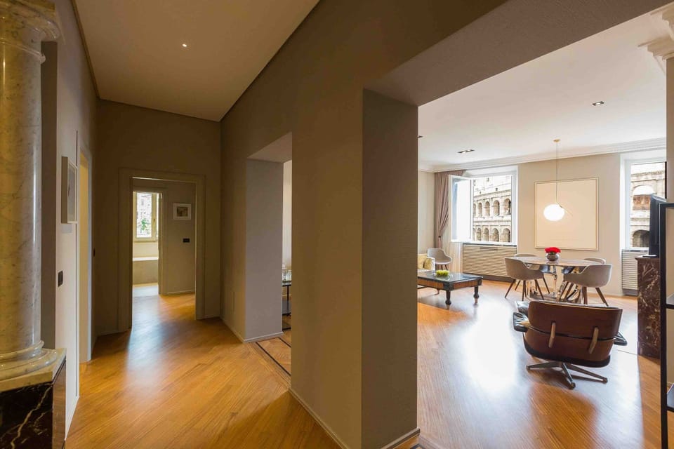 Wide hallway
