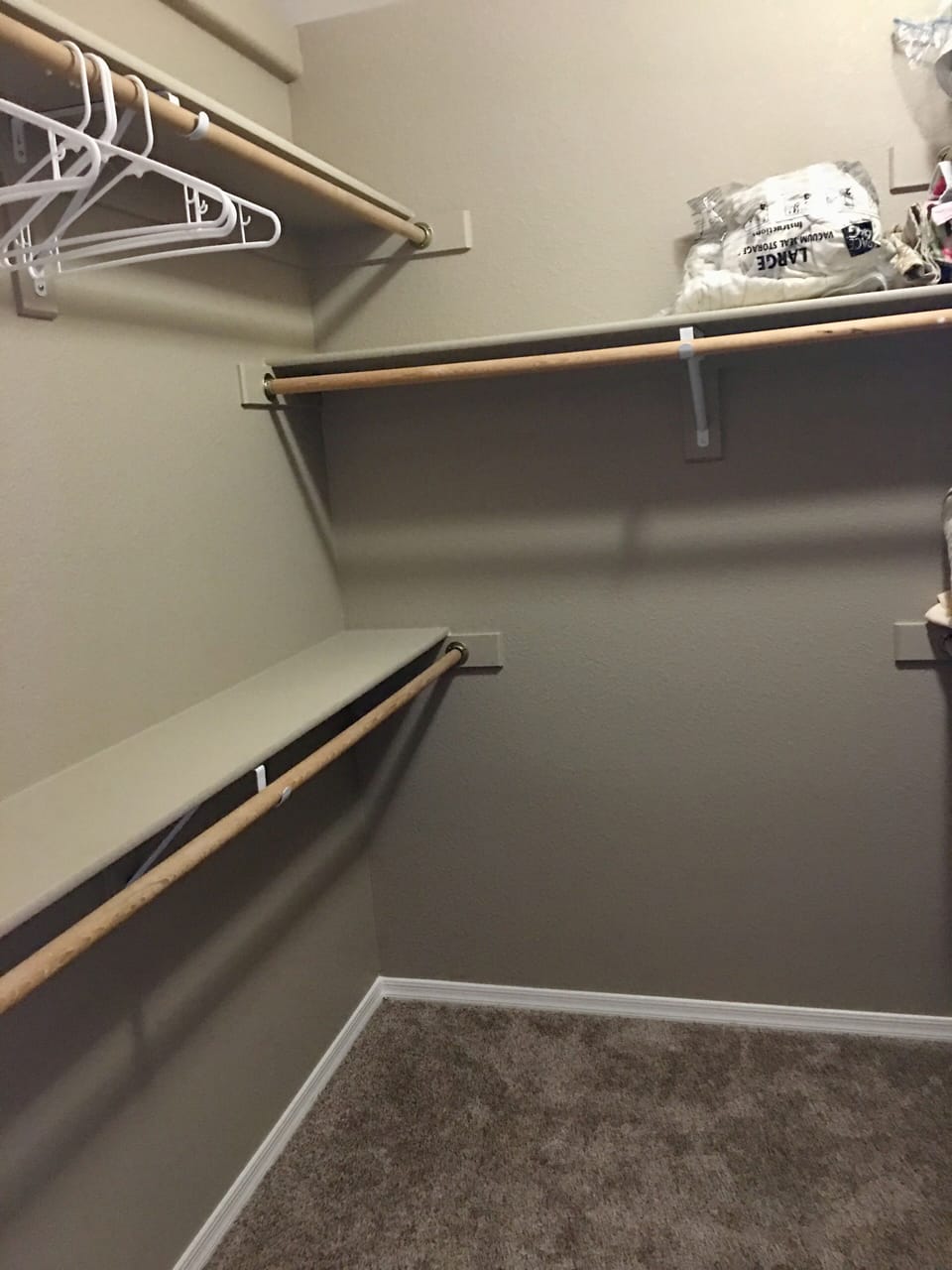 Master closet