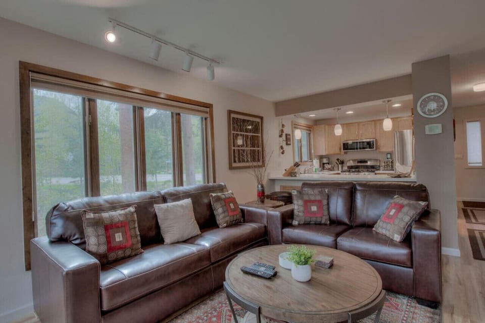 Gather in comfort in the living room.