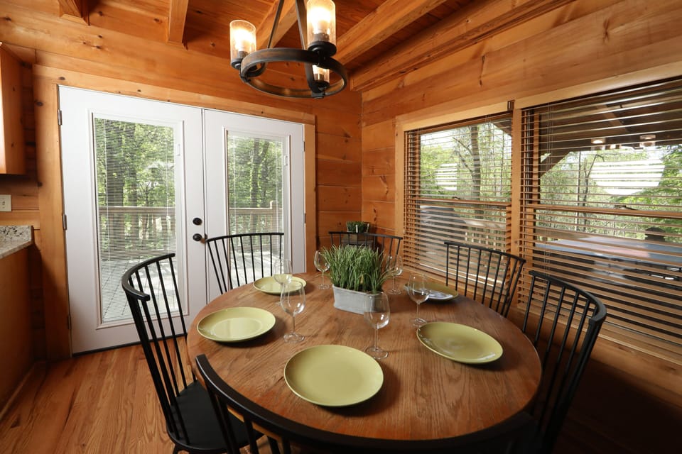 Dining Area adjacent to Kitchen & Living Room with access to Outdoor Dining area