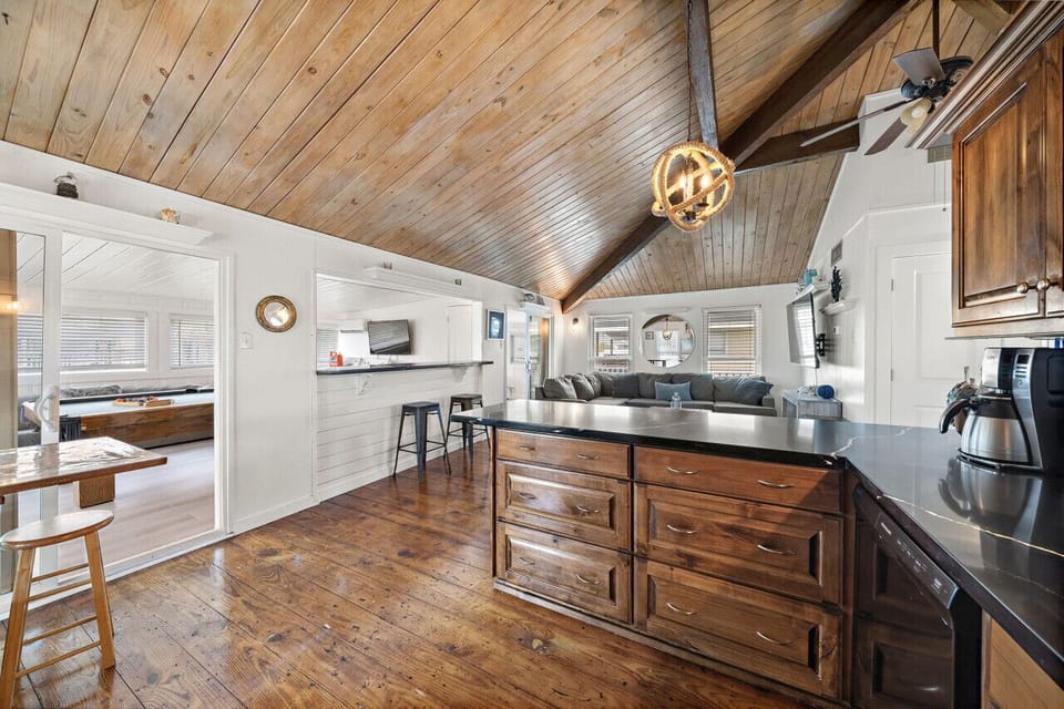 Another angle of the kitchen
