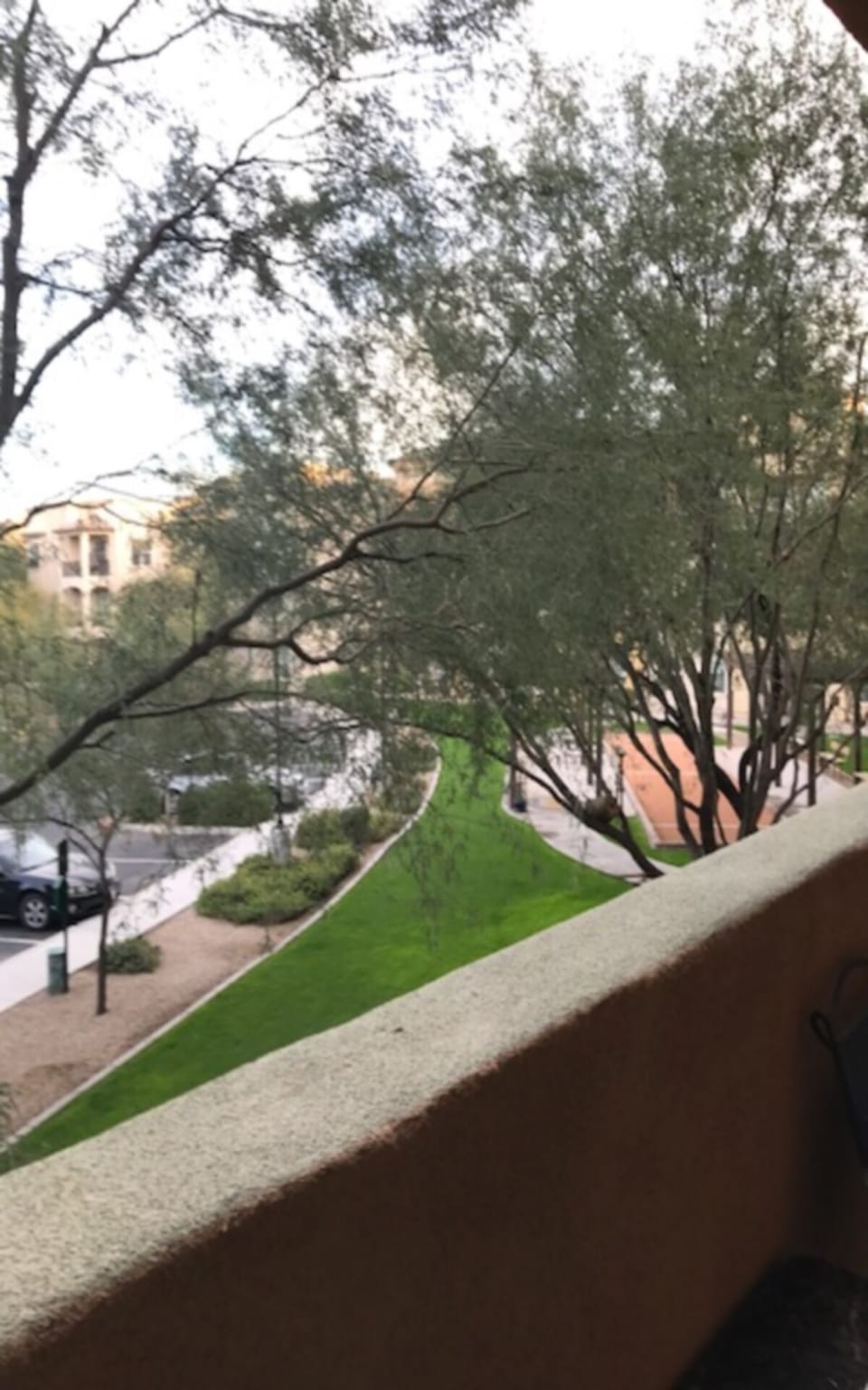 Lovely view from balcony