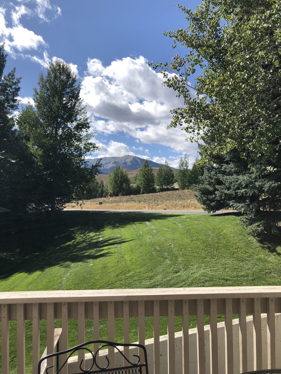 Enjoy your private deck!