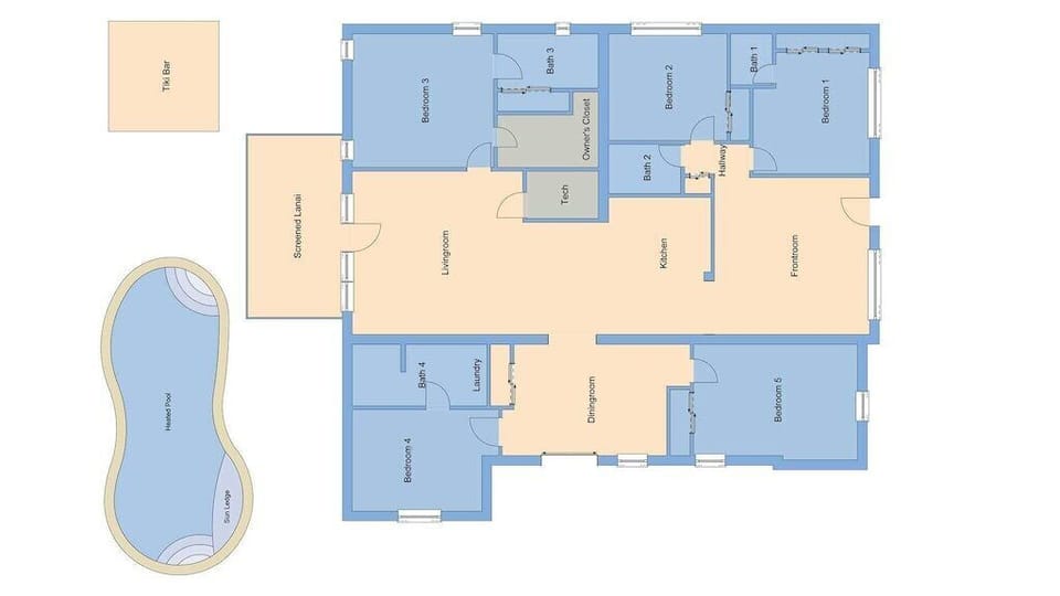 AMI Beach Fun House Plan
