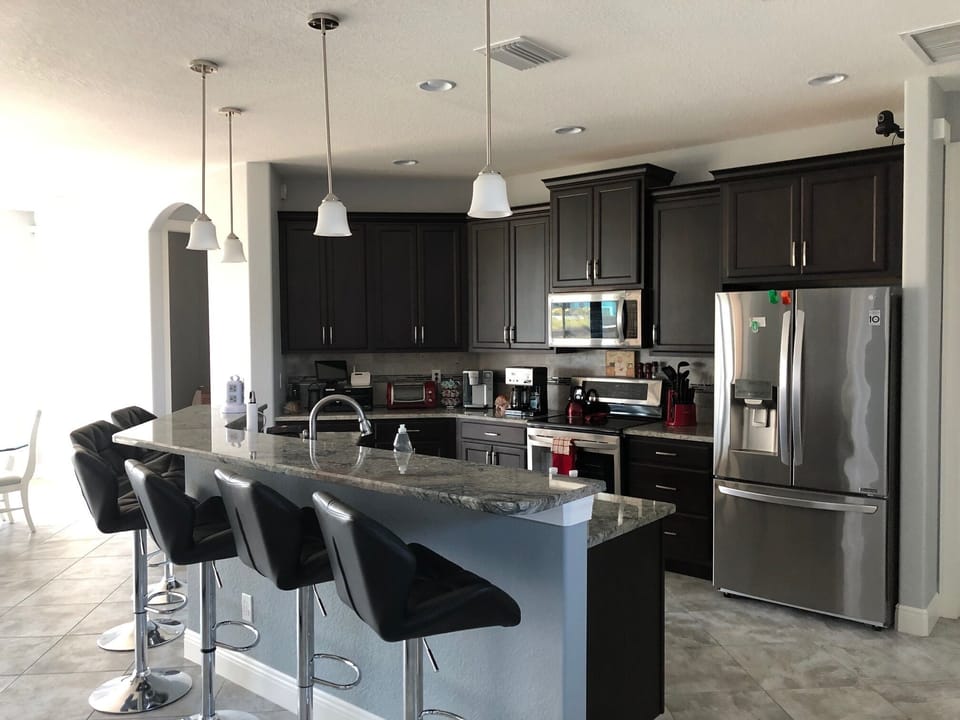 Kitchen With Eating Area