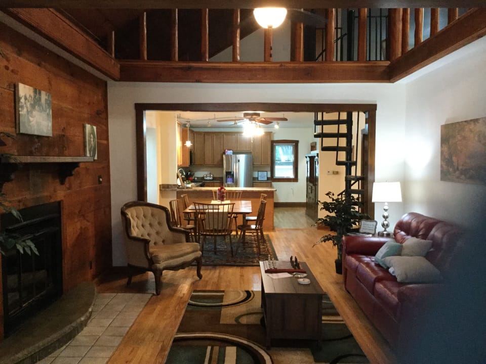 Large spacious and uniquely Wisconsin living area