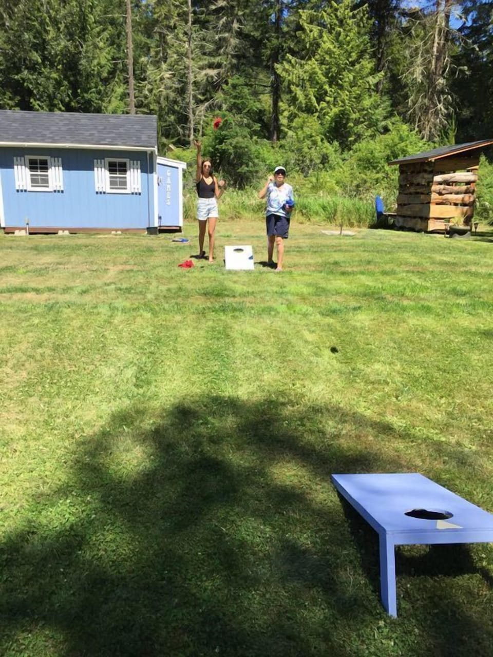 Enjoy the yard games!
