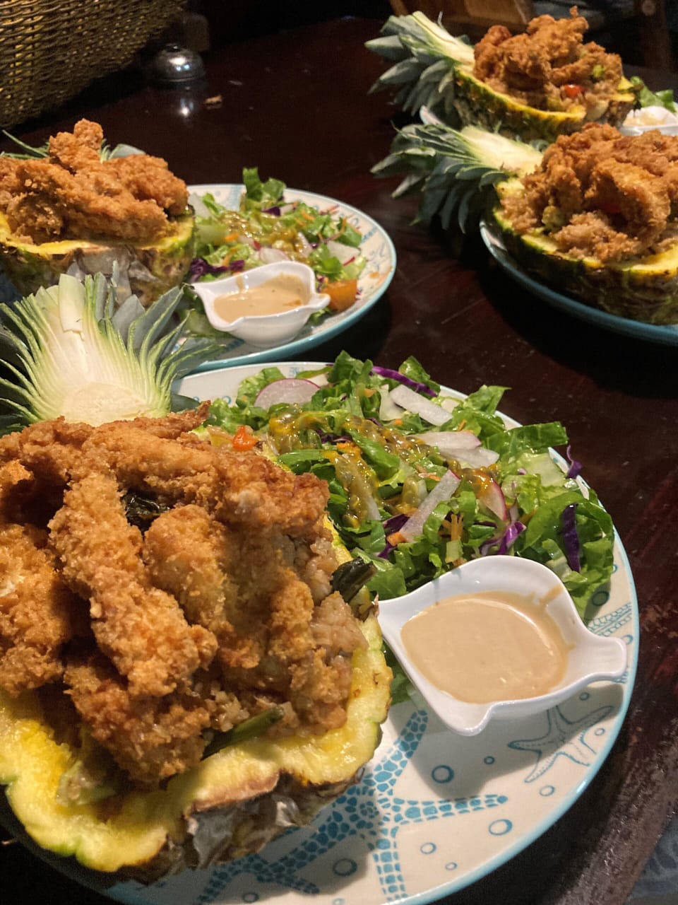 Meals at Dolphin Bay Hideaway