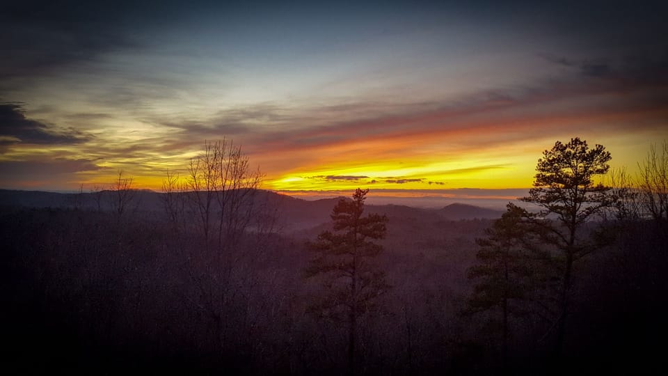 Stunning sunsets from the back deck or looking out from the Great Room.