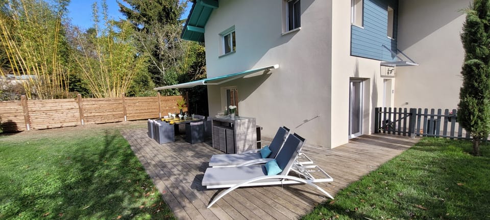 Landscaped garden 