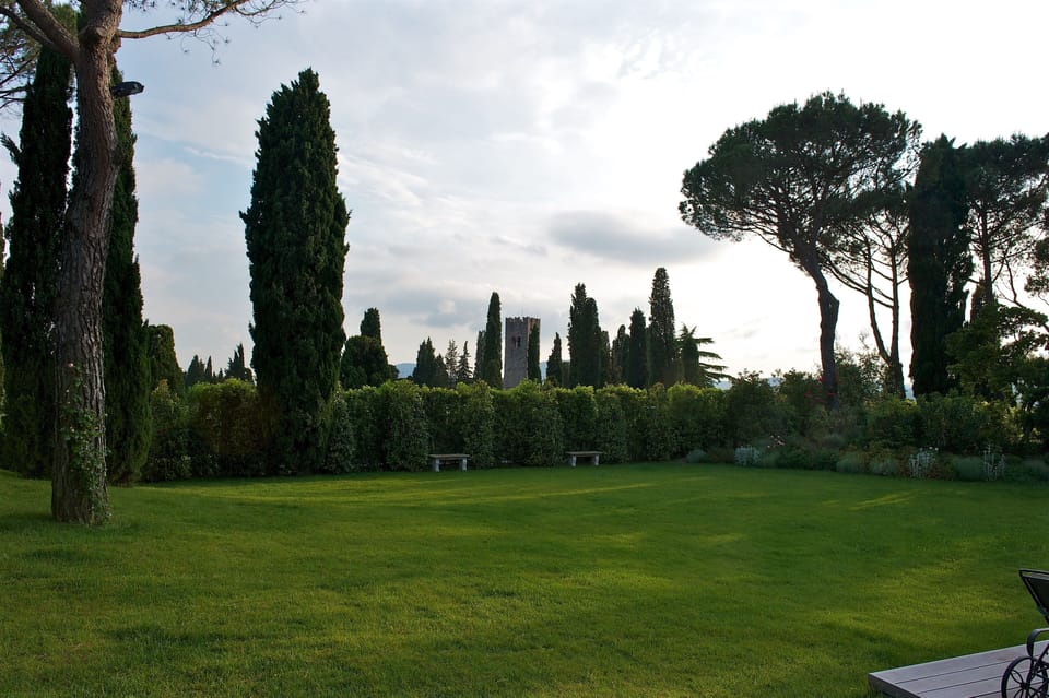 Park and the nearby ancient tower