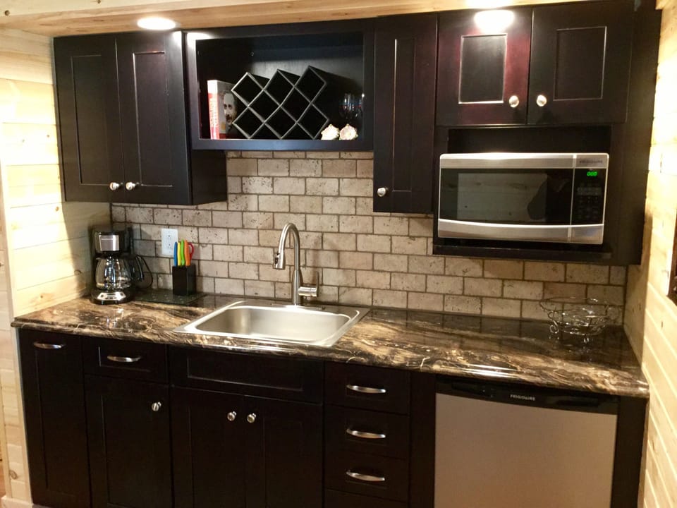 New 2nd kitchen in lower level