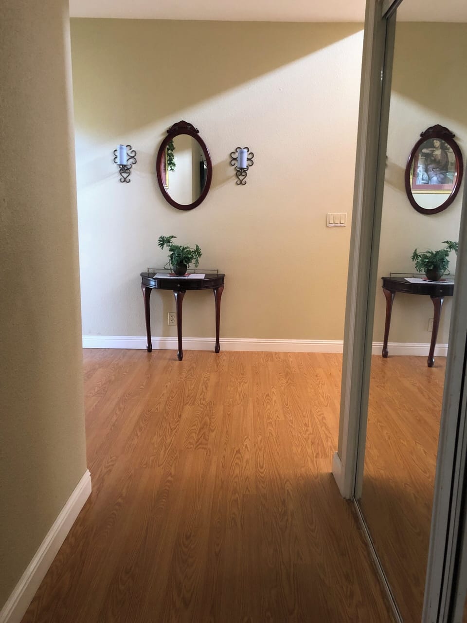 Hallway to Master Bedroom and Room 2