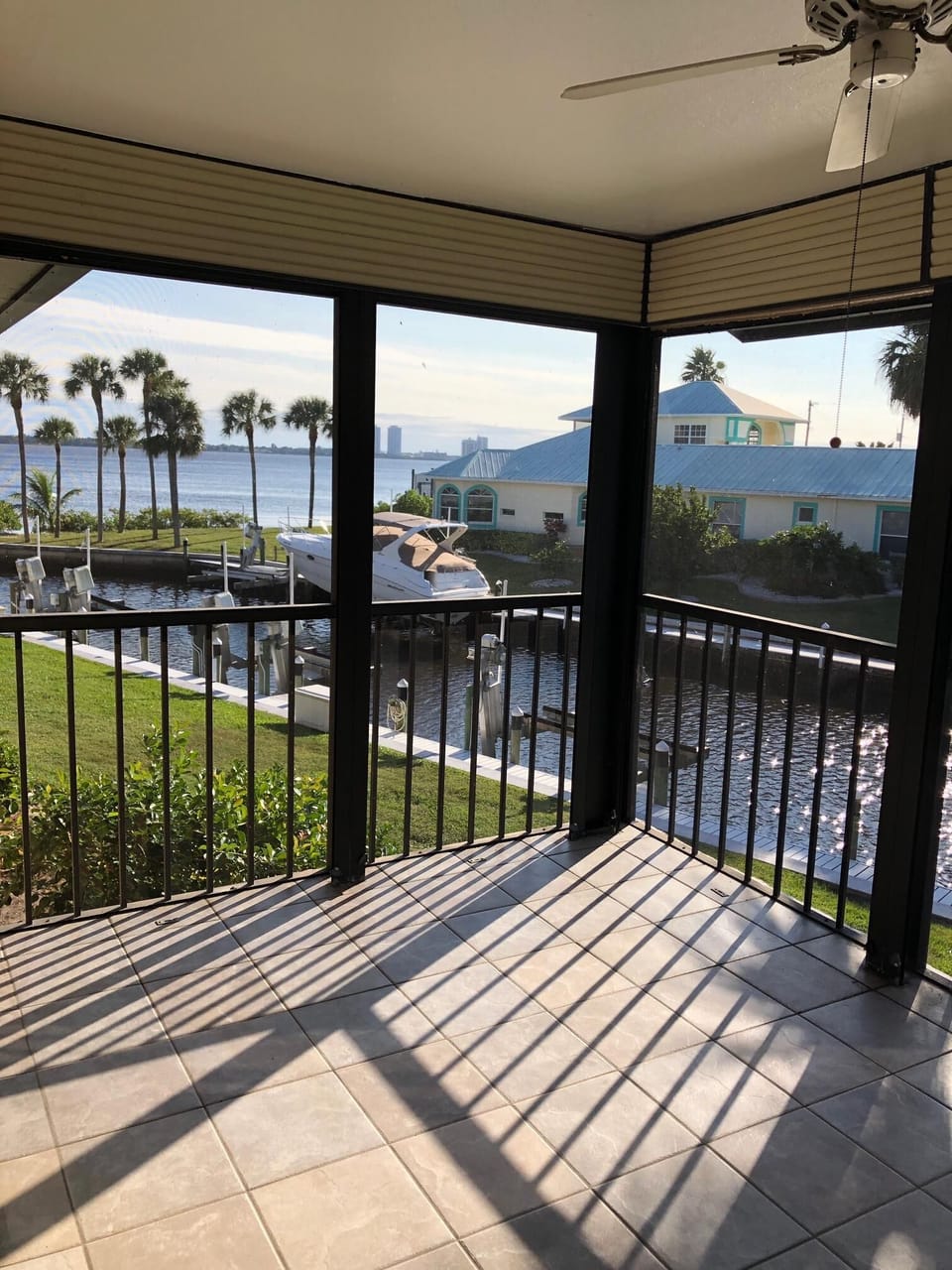 Downtown Ft Myers view from lanai 