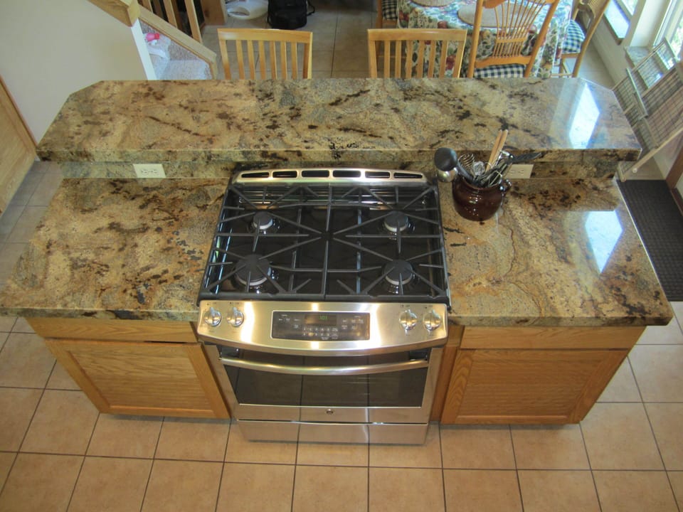 New gas range
