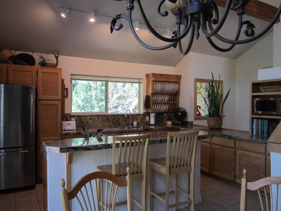 Newly remodeled kitchen