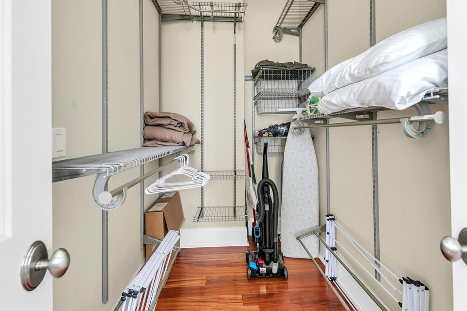 Master bedroom closet