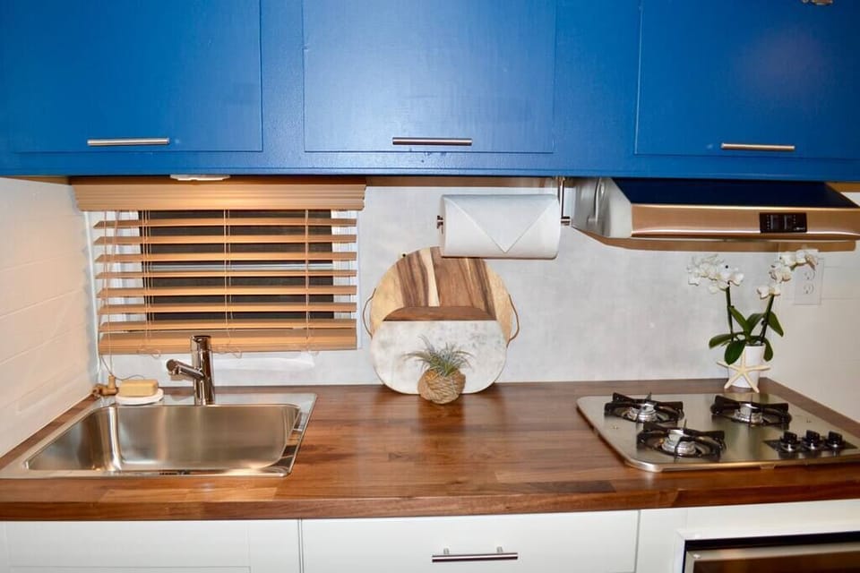 Sink and stovetop
