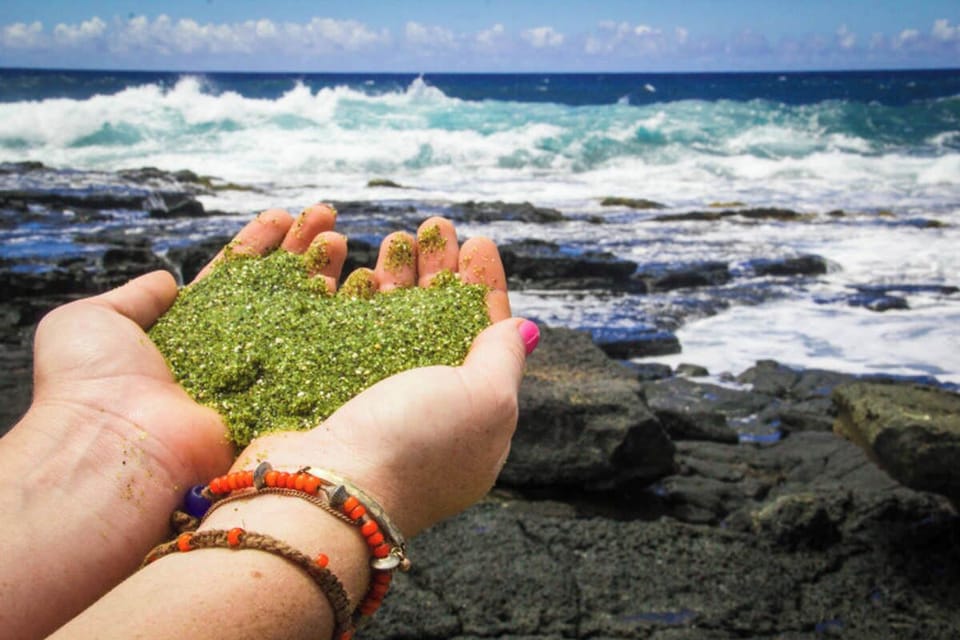 yes the sand is GREEN 