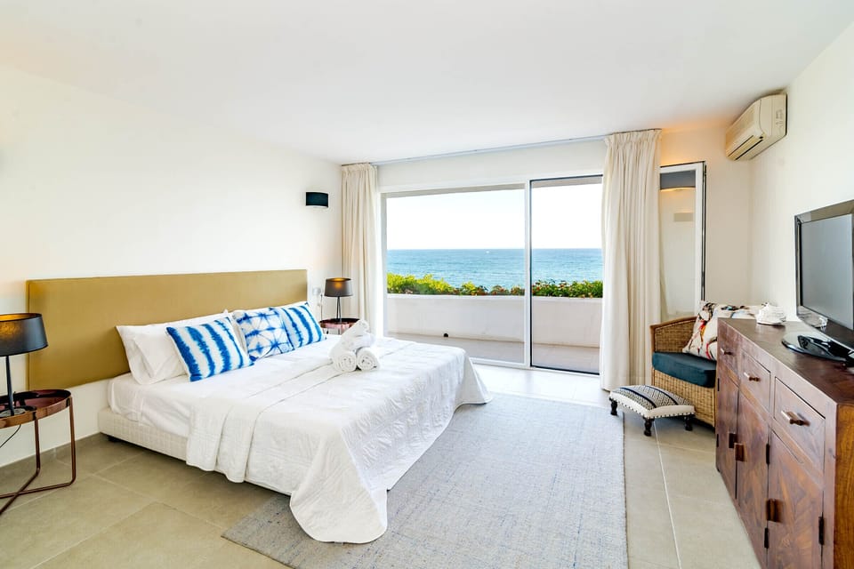 Blue Beach Level Bedroom