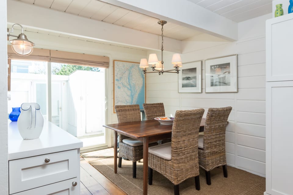 Dining Room with six chairs available
