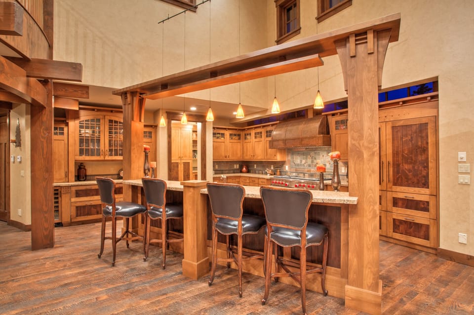 Great place to hang
 out and "help" cook