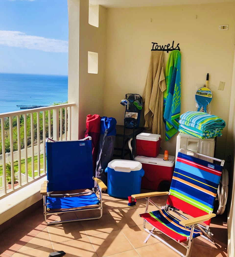 Our Condo offers Beach Chairs, Coolers and Much More Beach Gear for your Stay
