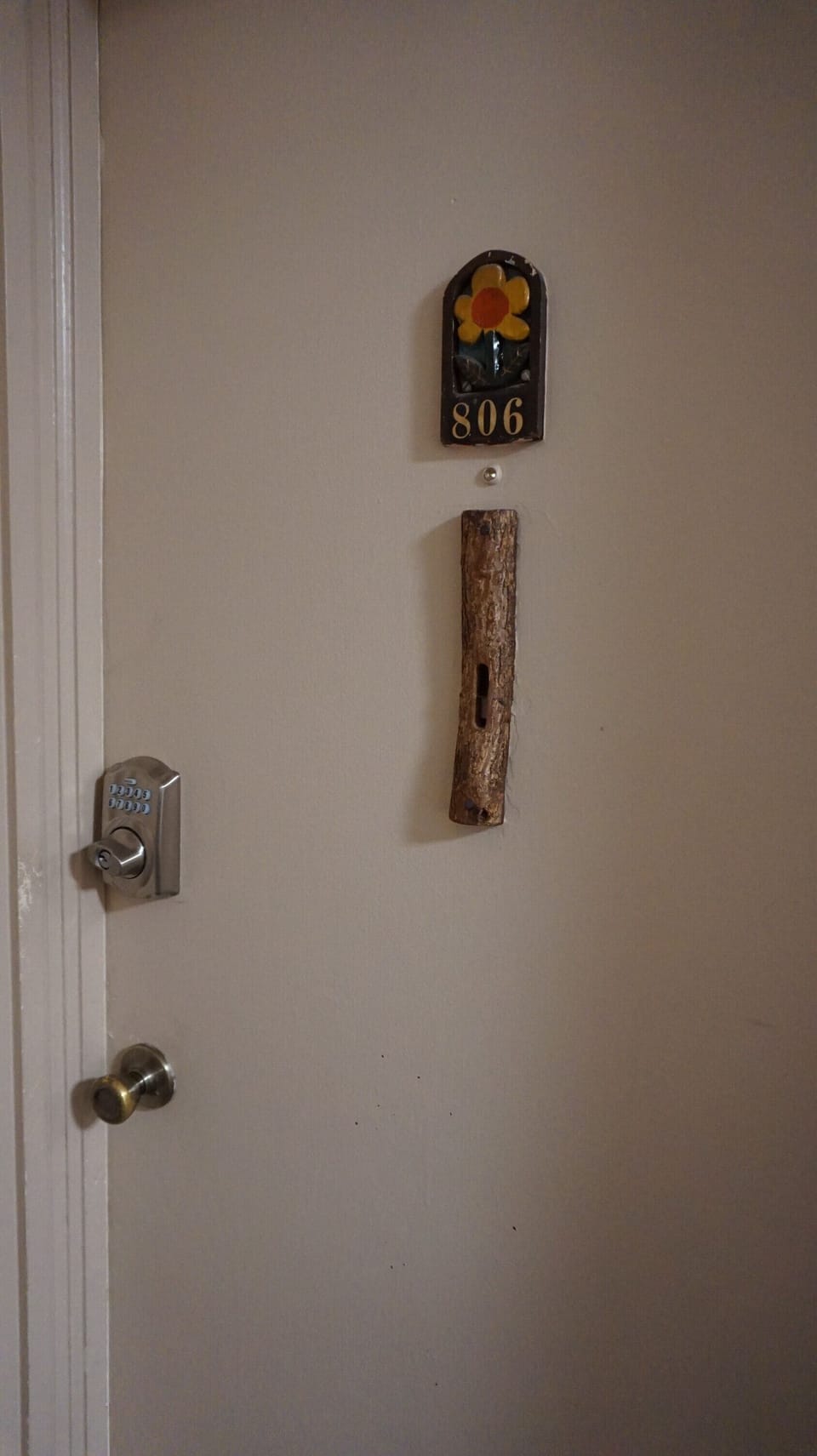 Electronic door lock for keyless entry