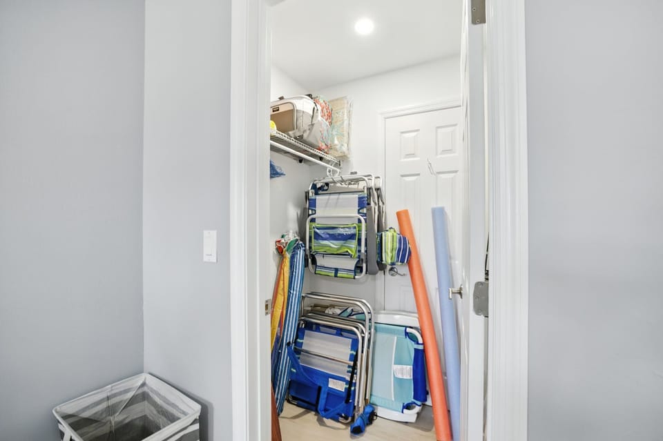 Guest Bedroom Closet/ Beach Equipment