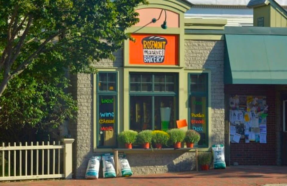 Rosemont is your local market.  A 10 minute walk away.