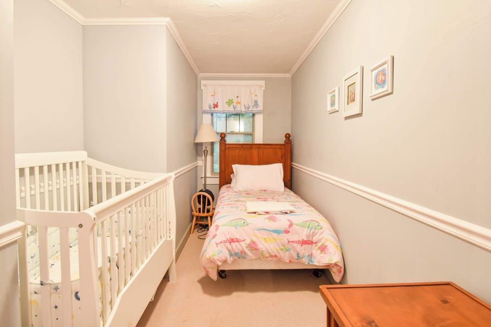 1st Floor Twin and crib Bedroom