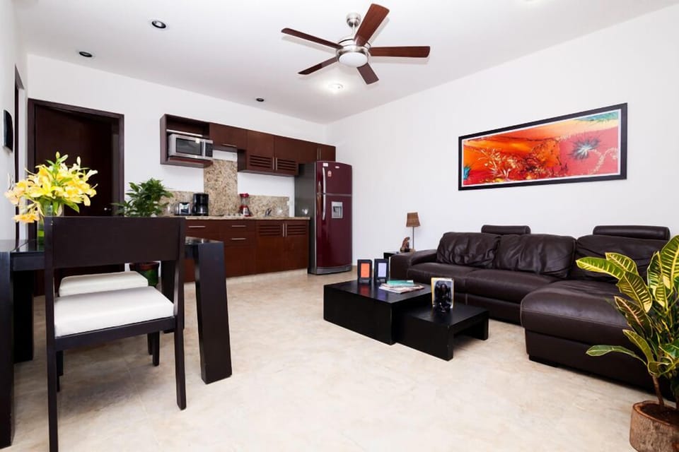 Kitchen-living room with AC