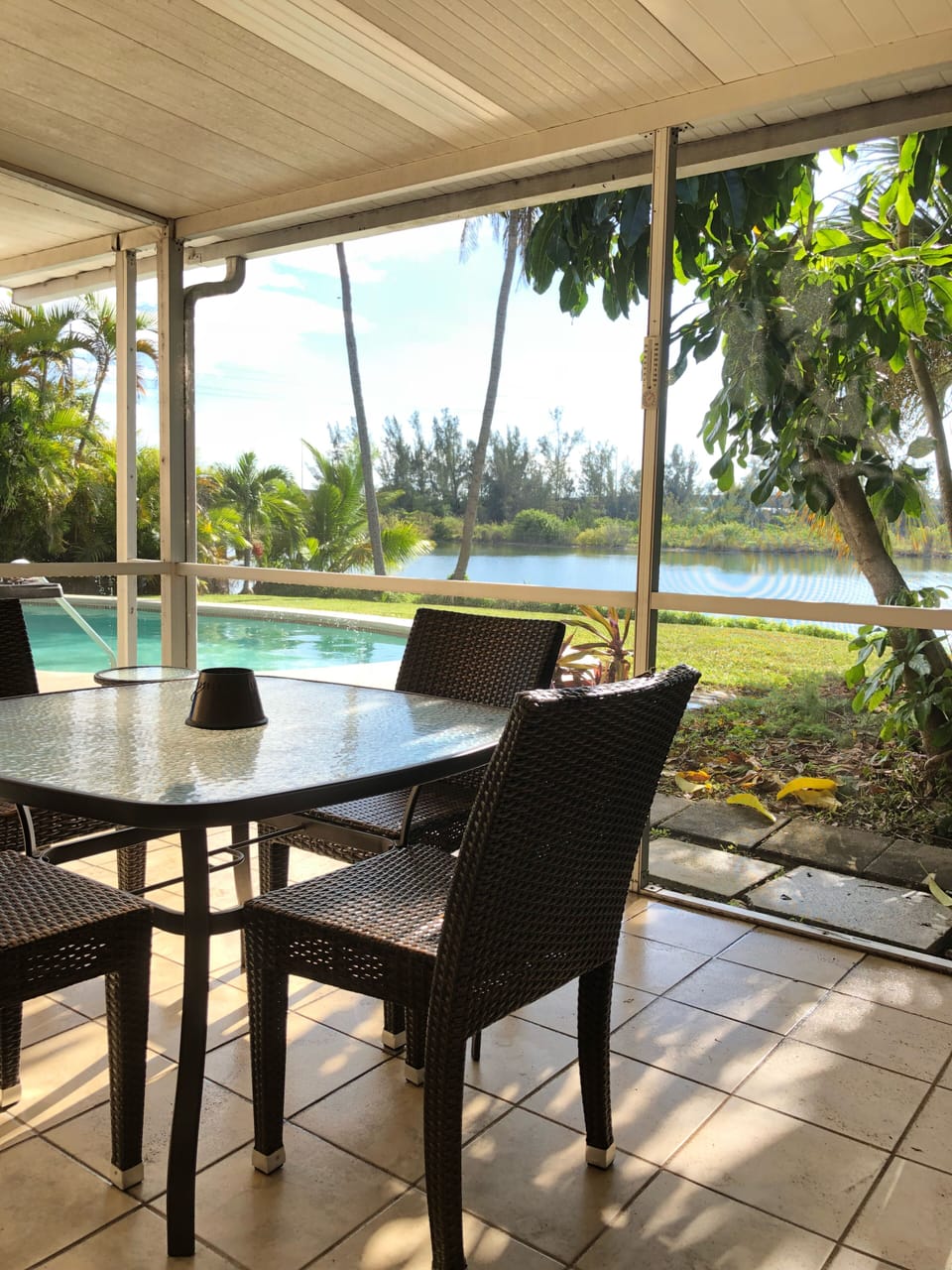 A peaceful place to have your morning coffee!
