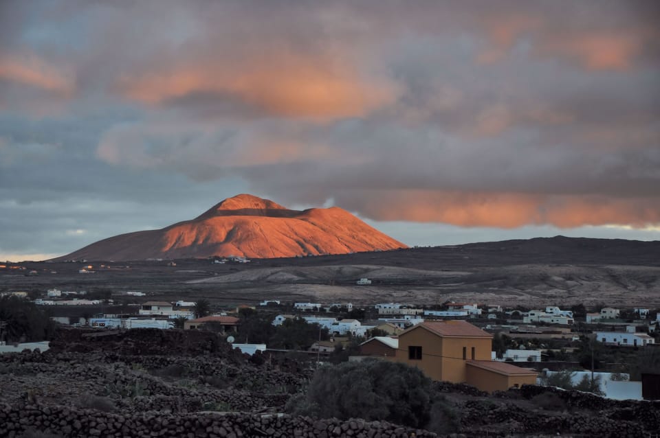 Volcanic landscapes from the villa