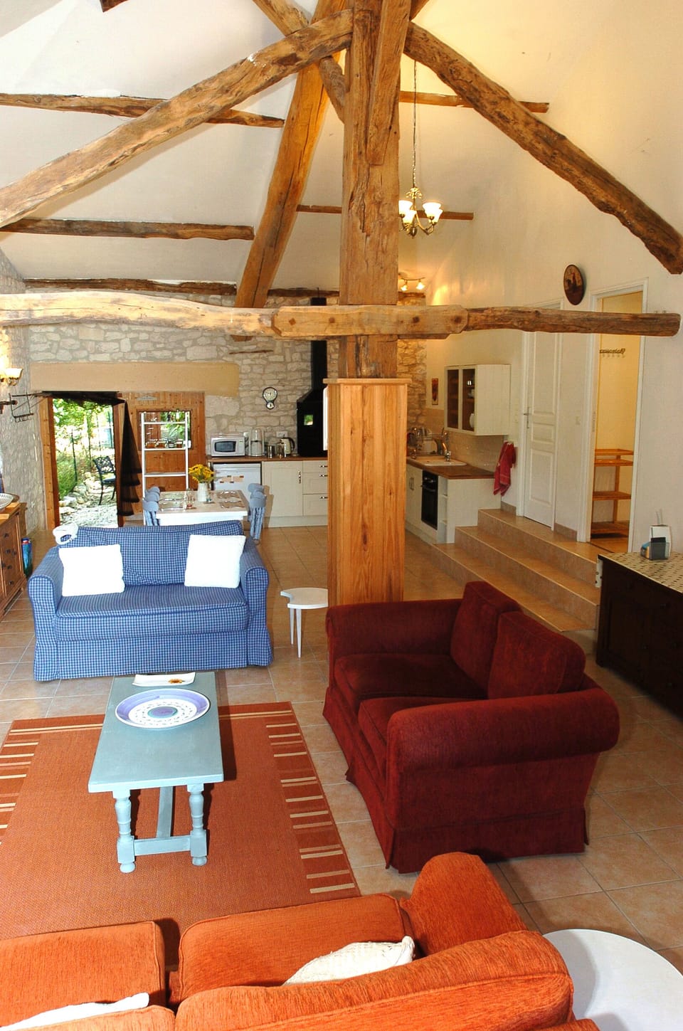 Amazing wooden beams