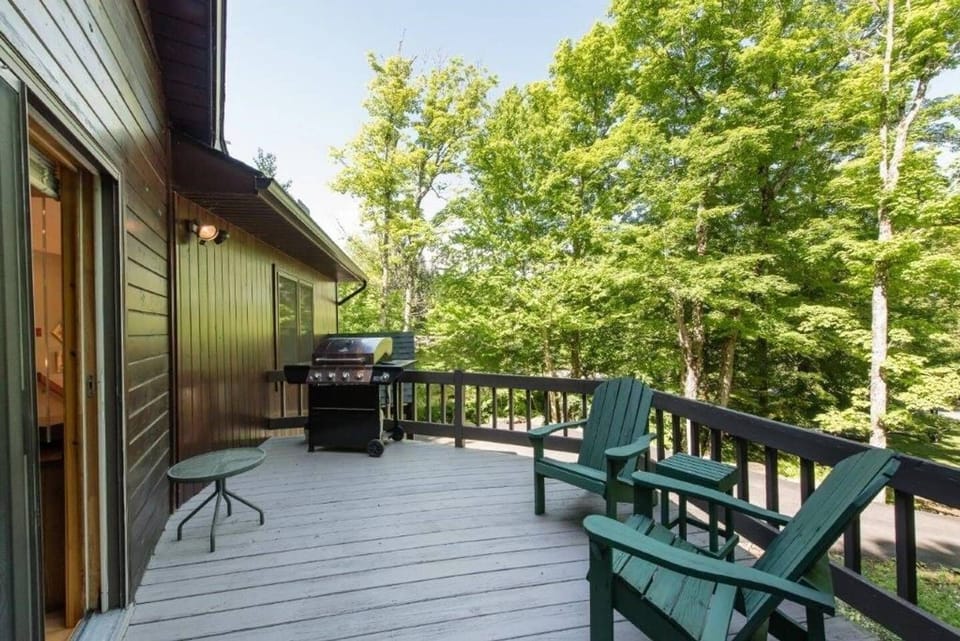 Enjoy a BBQ on the deck