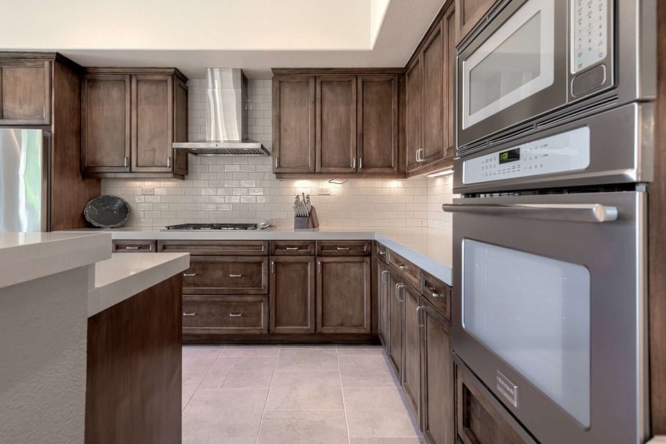 High End Appliances in Kitchen