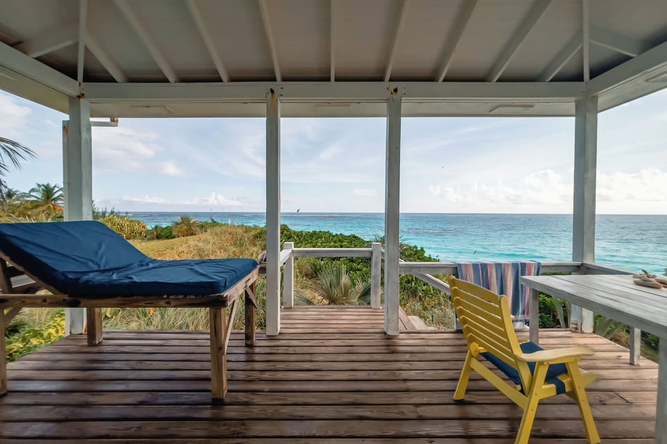 Nap, read, contemplate seaside.