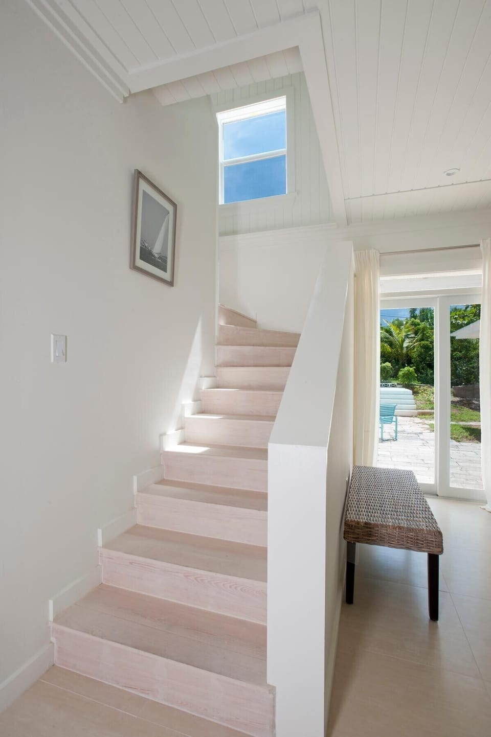 Stairs to upper level