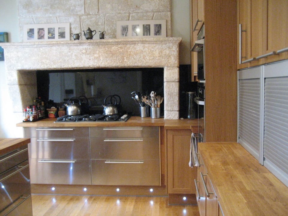 Fully equipped kitchen with everything you need